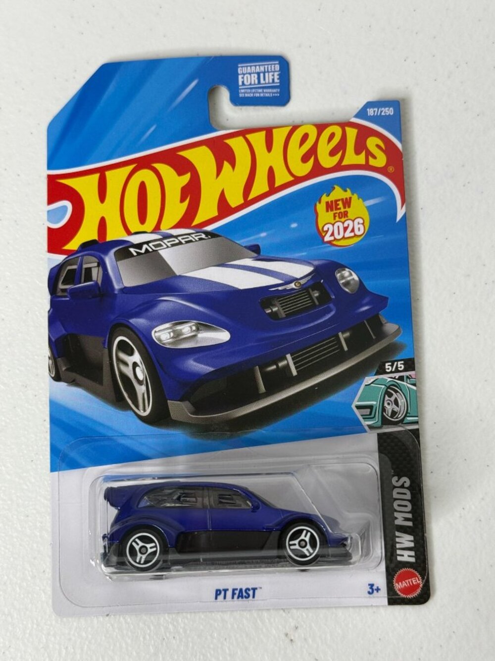 Hot Wheels 2026 PT Fast New for 2026 5/5 187/250 Blue